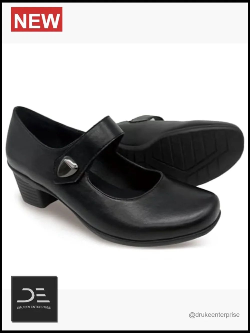 Low Heel Pumps, Comfortable Slip-Ons Casual Work Office Round Toe Dressy Shoes